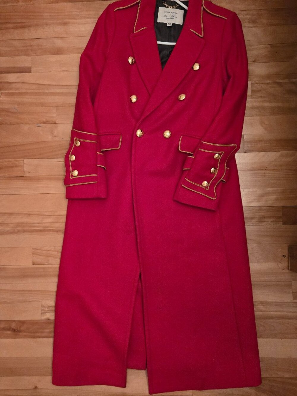 Double breasted long coat